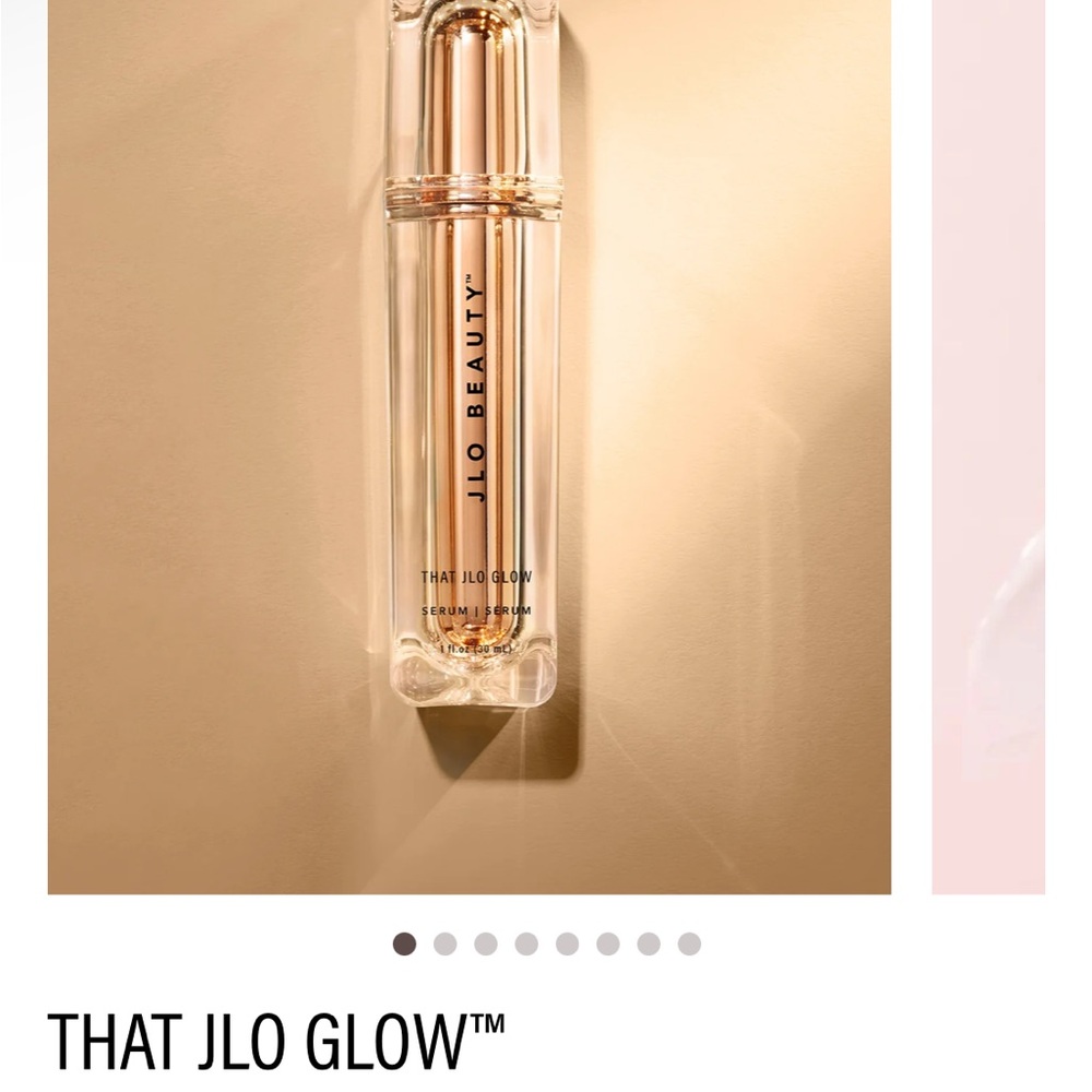 New — Without Box — Never Opened or Used — J Lo Glow Serum